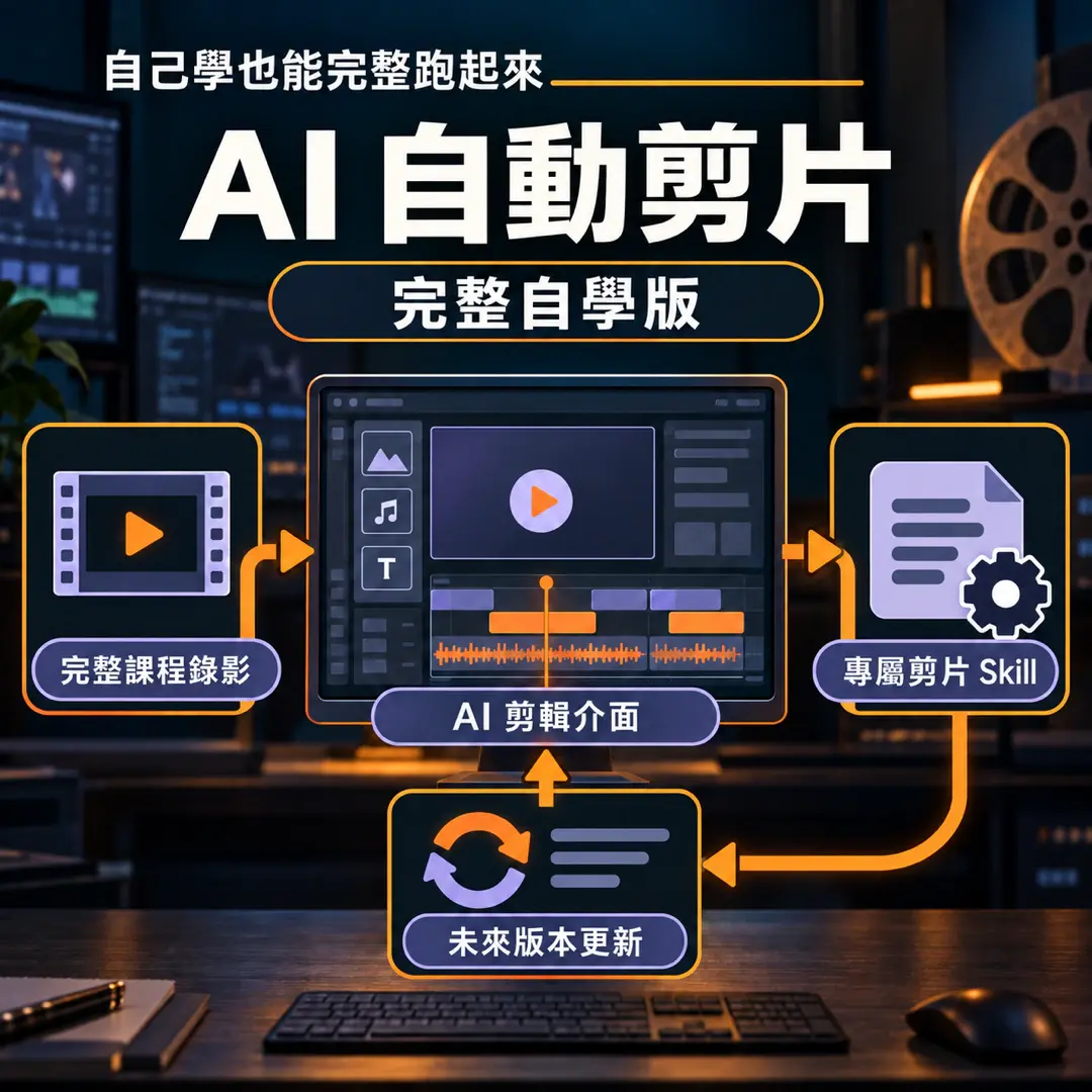 2026 09 28 Ai自動剪片 完整自學版 商品上傳
